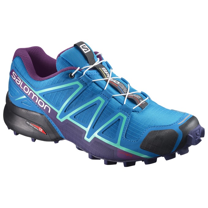 Buty Do Biegania W Terenie Damskie Salomon SPEEDCROSS 4 W - Niebieskie - Polska (851-VFJTQP)